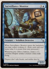 Surveillance Monitor (Black Picture Frame) - Foil