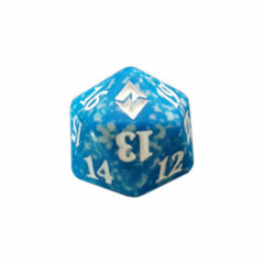 MTG Spin Down Life Counter D20 Dice Battle for Zendikar - Blue