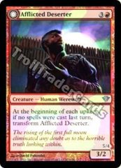 Afflicted Deserter // Werewolf Ransacker - Foil