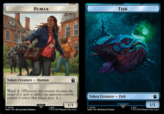 Human (0006) // Fish Double-Sided Token