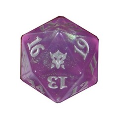 MTG Spin Down Life Counter D20 Dice Dragons of Tarkir Pink