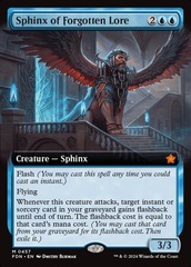 Sphinx of Forgotten Lore - Foil - Extended Art