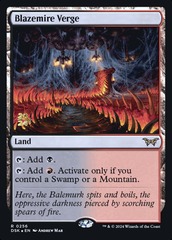 Blazemire Verge - Foil - Prerelease Promo