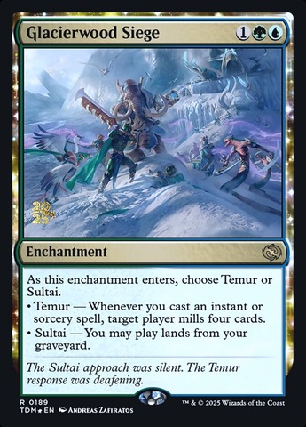 Glacierwood Siege - Foil - Prerelease Promo