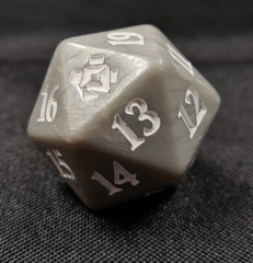 MTG Oversized Spin Down Life Counter D20 Dice Zendikar Rising Gift Edition