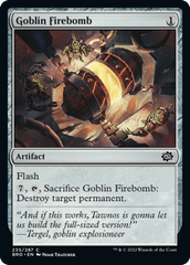 Goblin Firebomb - Foil