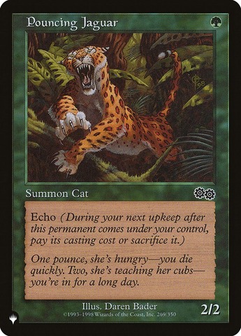 Pouncing Jaguar - The List