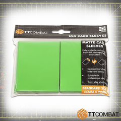 TTCombat 100 Standard Gaming Sleeves (Light Green)