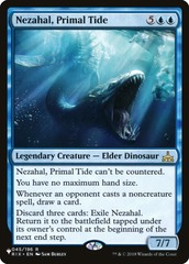 Nezahal, Primal Tide - The List