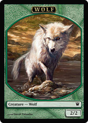 Wolf Token (Green)