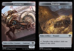 Construct (0042) // Treasure Token (0048) Double-Sided Token