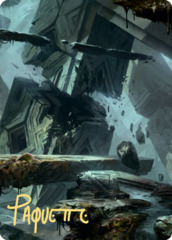 Swamp 3 Art Card - No Signature (15/81)