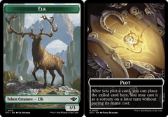 Elk (0013) // Plot (0020) Double-Sided Token