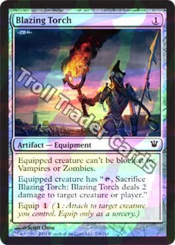 Blazing Torch - Foil