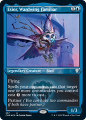 Esior, Wardwing Familiar - Foil Etched
