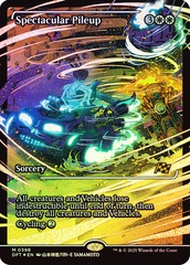 Spectacular Pileup - Foil - Showcase - Japanese
