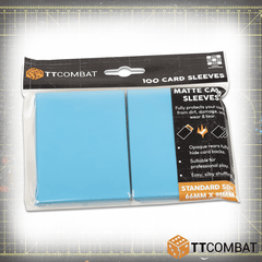 TTCombat 100 Standard Gaming Sleeves (Light Blue)