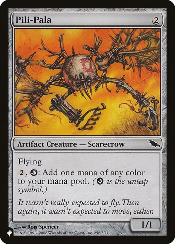 Pili-Pala - The List