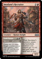 Imodane's Recruiter // Train Troops (RED)