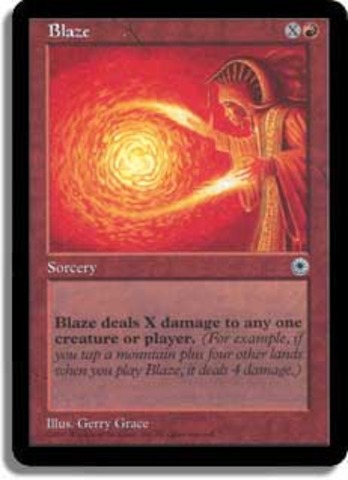 Blaze (No Flavor Text)