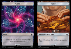 Copy // Food (0027) Double-Sided Token - Foil