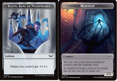 Kaito, Bane of Nightmares Emblem (0017) // Manifest (0018)