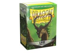 Dragon Shield Sleeves: Matte Lime (Box of 100)