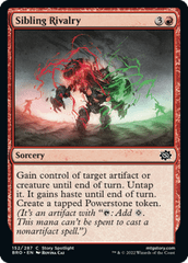 Sibling Rivalry - Foil