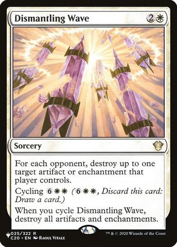 Dismantling Wave (PAGL) - The List