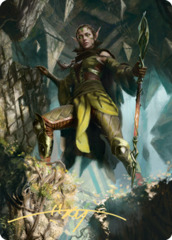 Nissa of Shadowed Boughs 1 Art Card - No Signature (5/81)