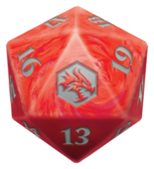 MTG Oversized D20 Dice Adventures in Forgotten Realms