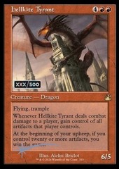 Hellkite Tyrant - Foil - Retro Frame (Serialized)