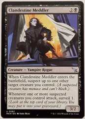 Clandestine Meddler (White Drapes) - Foil