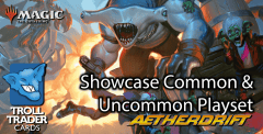 Aetherdrift -  Complete Set of Commons/Uncommons (Showcase Variants) x4!