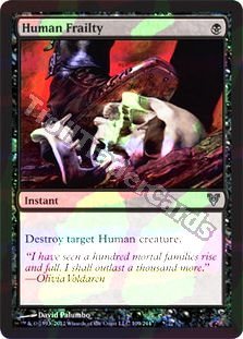 Human Frailty - Foil