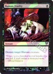 Human Frailty - Foil