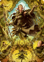 Nissa of Shadowed Boughs 2 Art Card - No Signature (6/81)