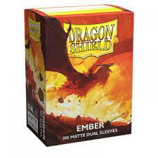 Dragon Shield Dual Matte Sleeves: Ember