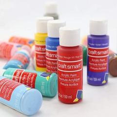 16 Assorted Matte Acrylic Paint Set by Craft Smart - Non-Toxic Paint For Drawing, Painting, Art & Crafts Supplies - 1 Pack