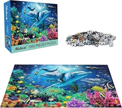 Nattork Jigsaw Puzzles 1000 Pieces for Adults, Families (Sea World)