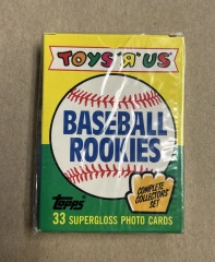 1989 Topps Toys R Us Baseball Rookies Set Sealed