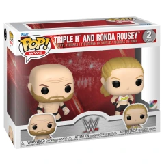 WWE: Triple H and Rhonda Rousey 2-pack Vinyl Figures