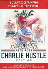 MLB 2020 Pete Rose Charlie Hustle Edition Trading Card Blaster Box