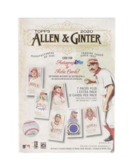 2020 topps allen & ginter blaster box