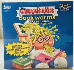 Topps Garbage Pail Kids Book Worms Mega Box Sealed NEW GPK Walmart Exclusive