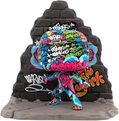 Funko Pop! Marvel Street Art Spider-Man Miles Morales Grafitti NYCC Fall Shared Exclusive 2020