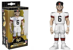 Funko Gold 5 - NFL: Baker Mayfield (Away Uniform) [CHASE] Premium Vinyl Figure