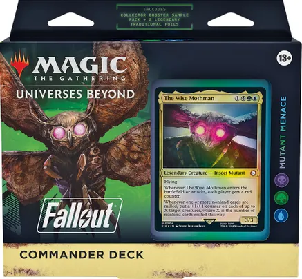 Fallout Mutant Menance Commander Decks