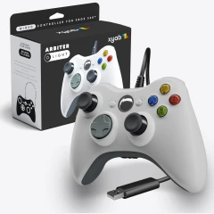 ARBITER Wired Controller - White for 360/PC