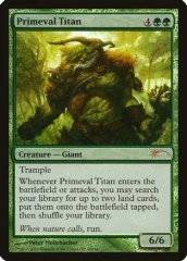 Primeval Titan - Foil - Grand Prix Promo